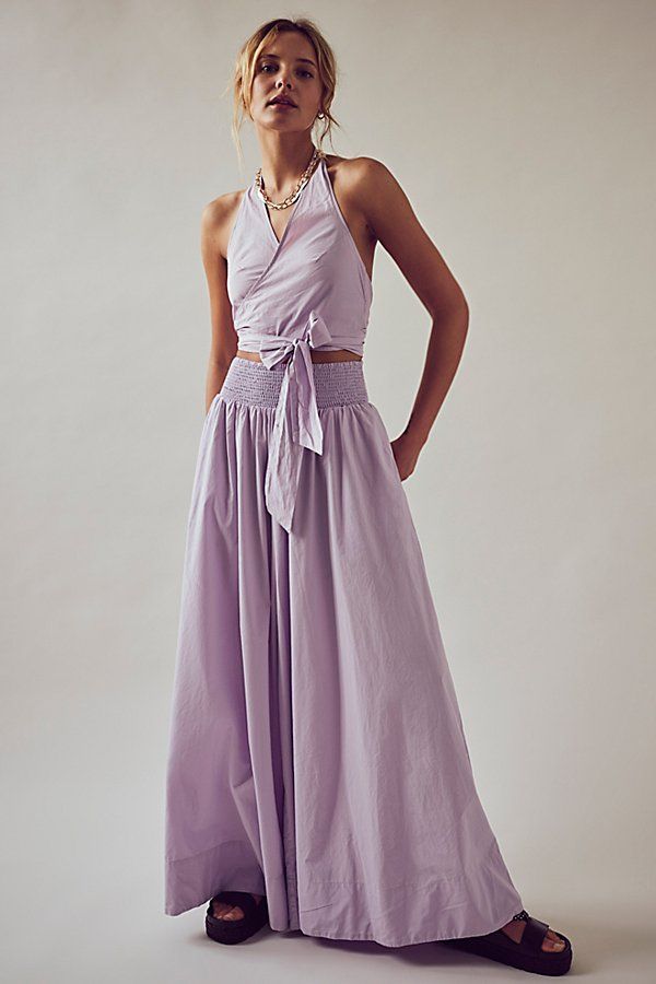 Paloma Set by Free People, Soft Orchid, L | Free People (Global - UK&FR Excluded)