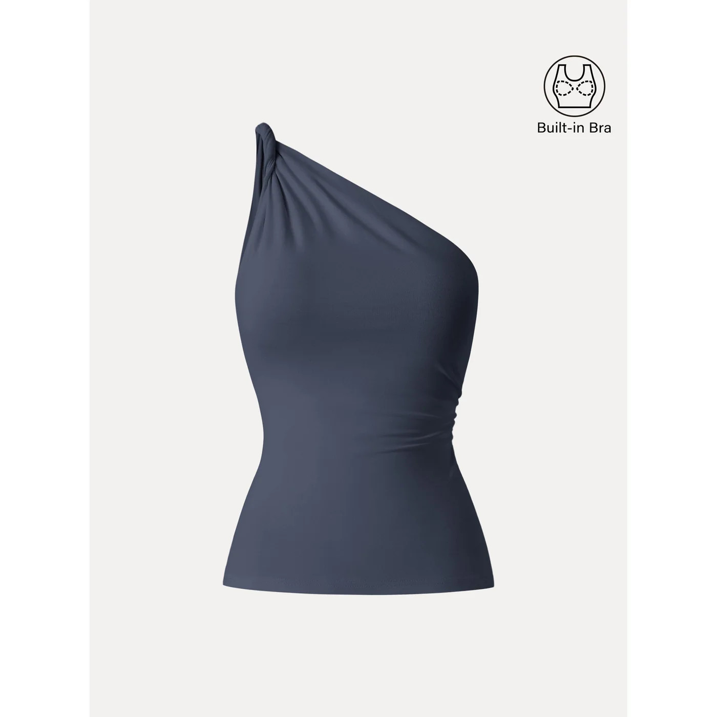 One Shoulder Twisted Bra Tank | OGLmove