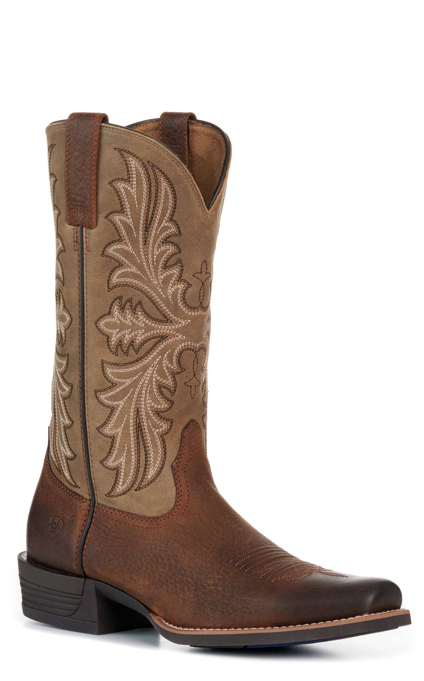 Ariat Men's Earth Brown Bomber Narrow Cutter Toe Cowboy Boots - 10.5xD - From Cavender's | Cavender's