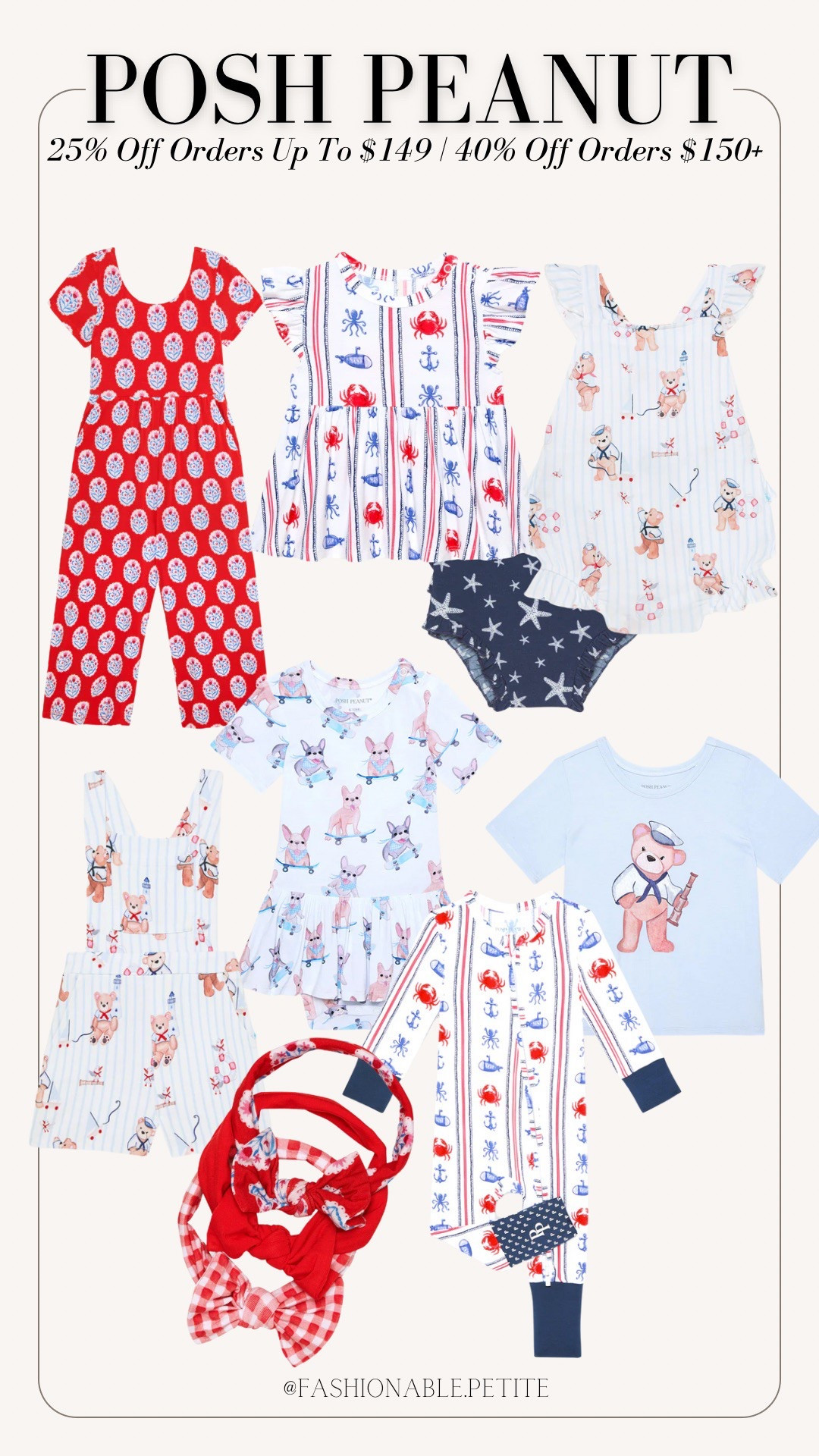 One of the best sales of the season to get some posh peanut pieces for less! I’m loving their summer collection with cute bear prints, and nautical patterns. 
Posh peanut, baby clothes, kids clothes, forth of July, baby outfit, July 4th 

#LTKSaleAlert #LTKBaby #LTKKids