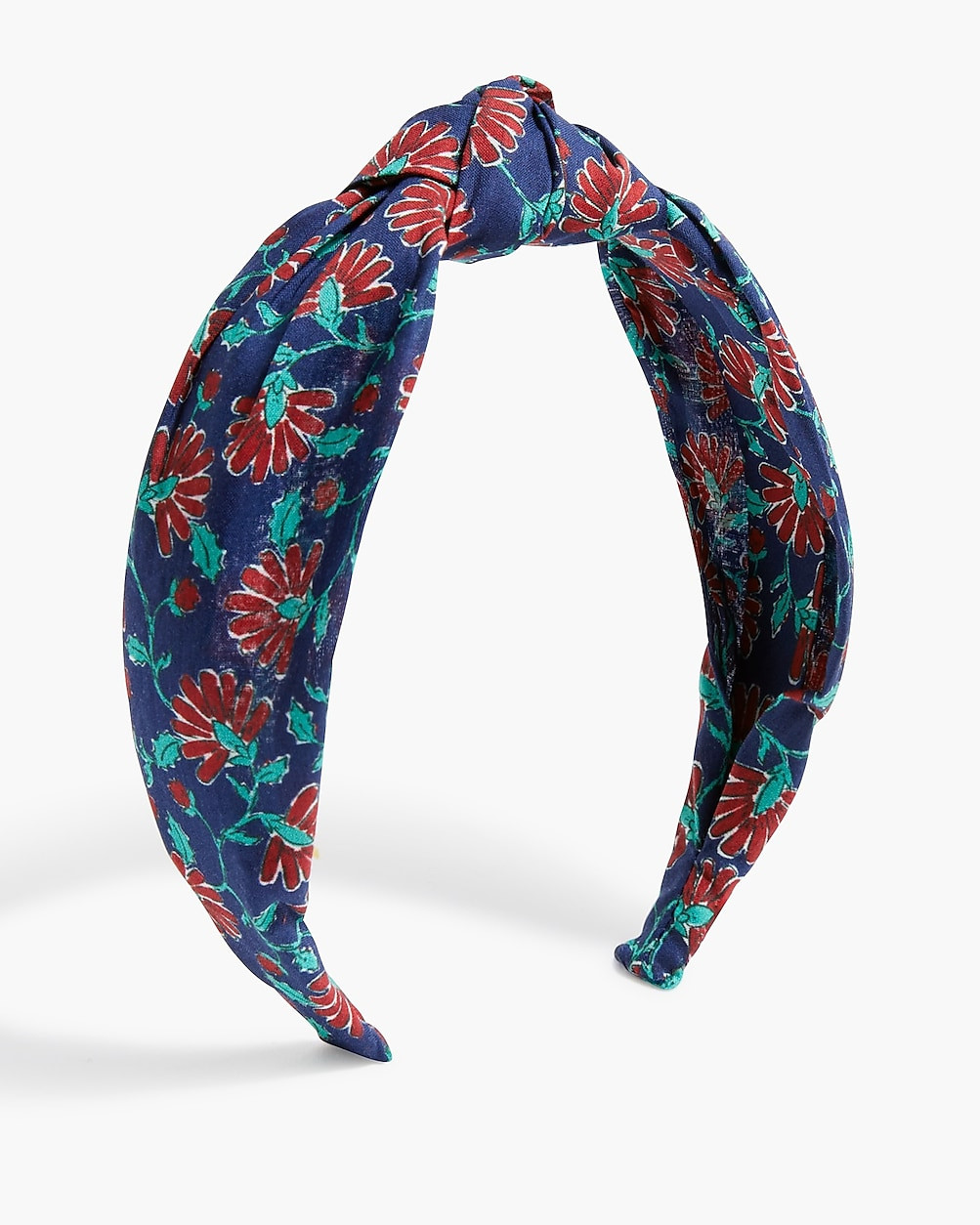 Printed knot headband | J.Crew Factory