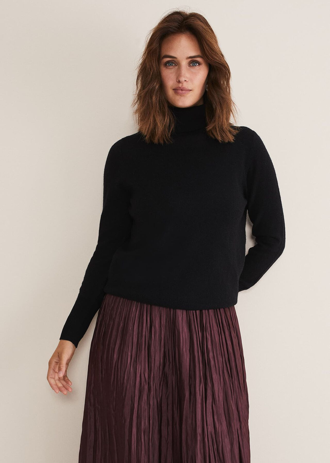 Cressida Wool Cashmere Roll Neck | Phase Eight (UK)