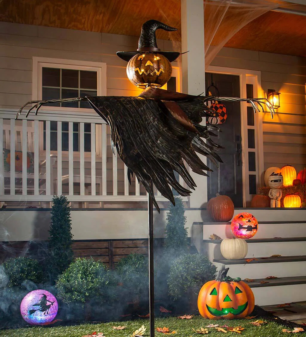 Weather Resistant Metal Halloween Decoration | Wayfair North America