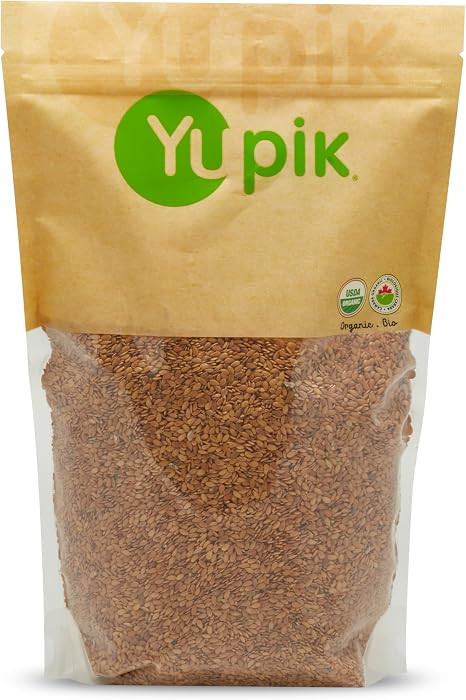 Yupik Organic Golden Flax Seeds, 2.2 lb (35.2 oz), Gluten-Free, Non-GMO, Kosher, Raw Seeds, Excel... | Amazon (US)