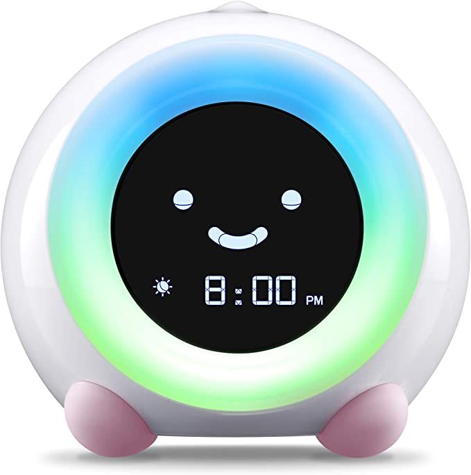 LittleHippo Mella Ready to Rise Children's Trainer, Alarm Clock, Night Light and Sleep Sounds Mac... | Amazon (US)