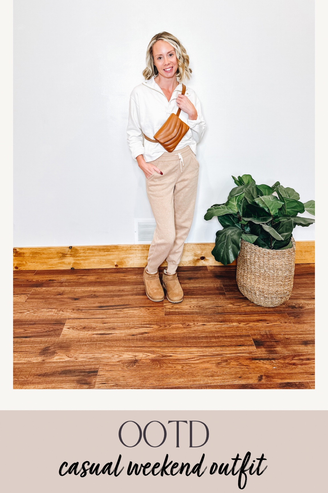 Casual weekend outfit! 

Fashionably late mom
Target style
Pullover 
Joggers 
Ugg ultra mini 
Belt bag 
Casual outfit 
Thanksgiving outfit 


#LTKstyletip #LTKsalealert #LTKunder100