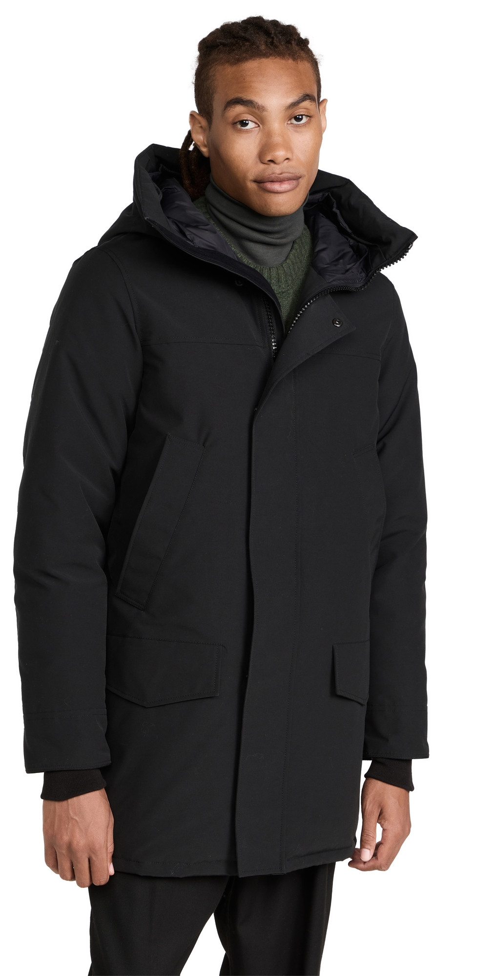 Canada Goose Black Disc Langford Parka Black XS | Shopbop