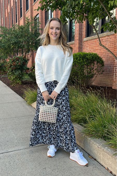 Coffee run outfit
XS skirt 30% off with code ABLE30
XS organic cotton sweater 

#LTKstyletip