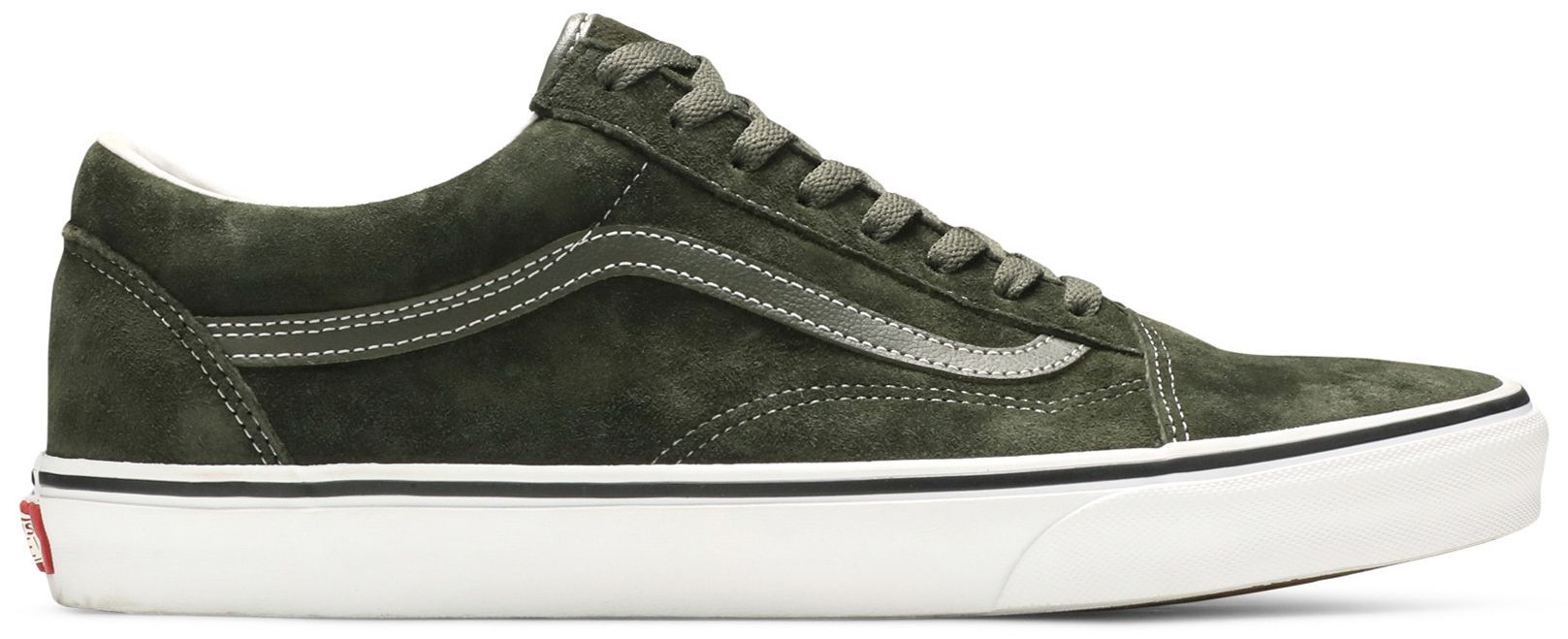 Old Skool 'Pig Suede - Olive' | GOAT