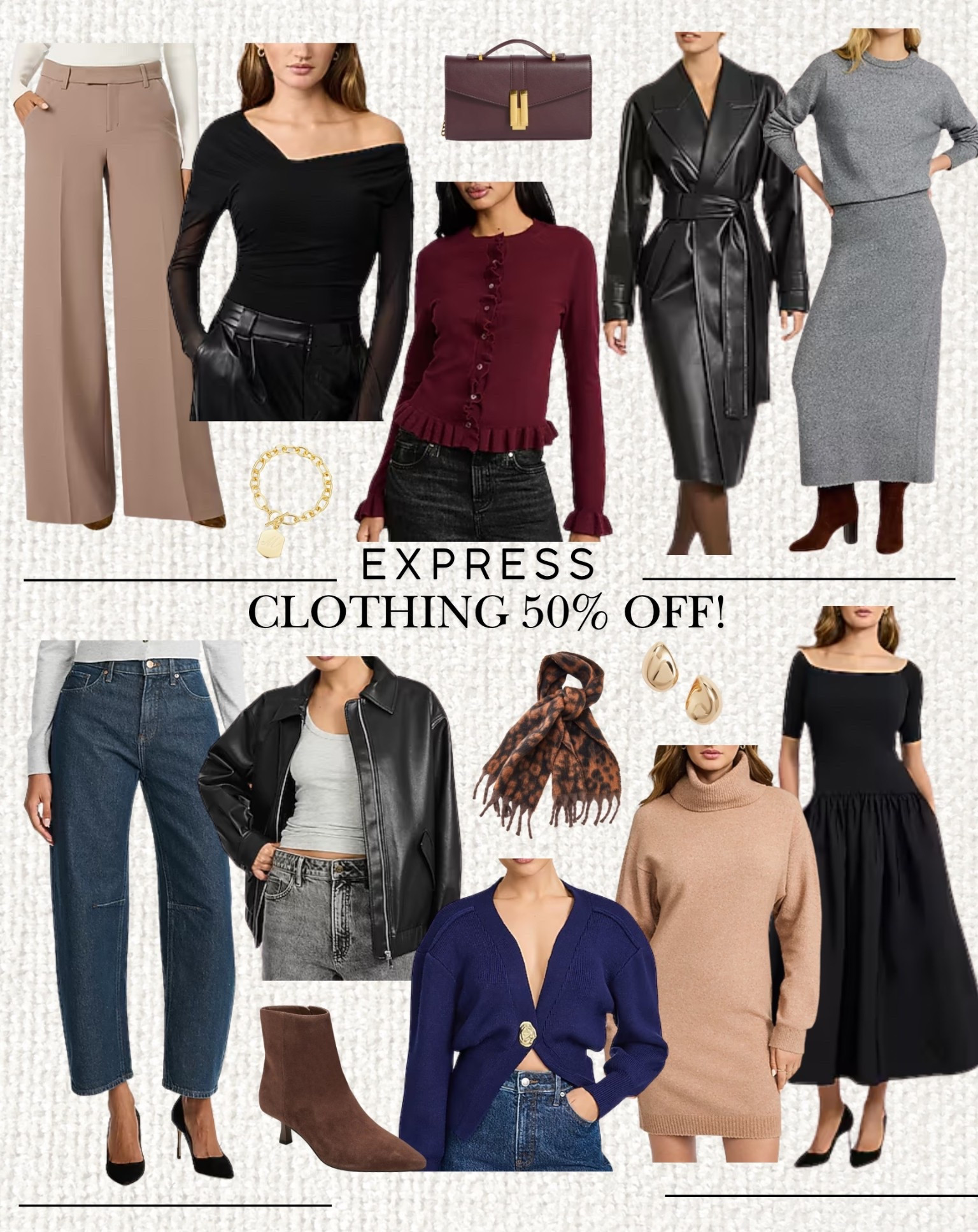 All clothing Express 50% off 
Sitewide sale! 🔥

#LTKSaleAlert #LTKCyberWeek