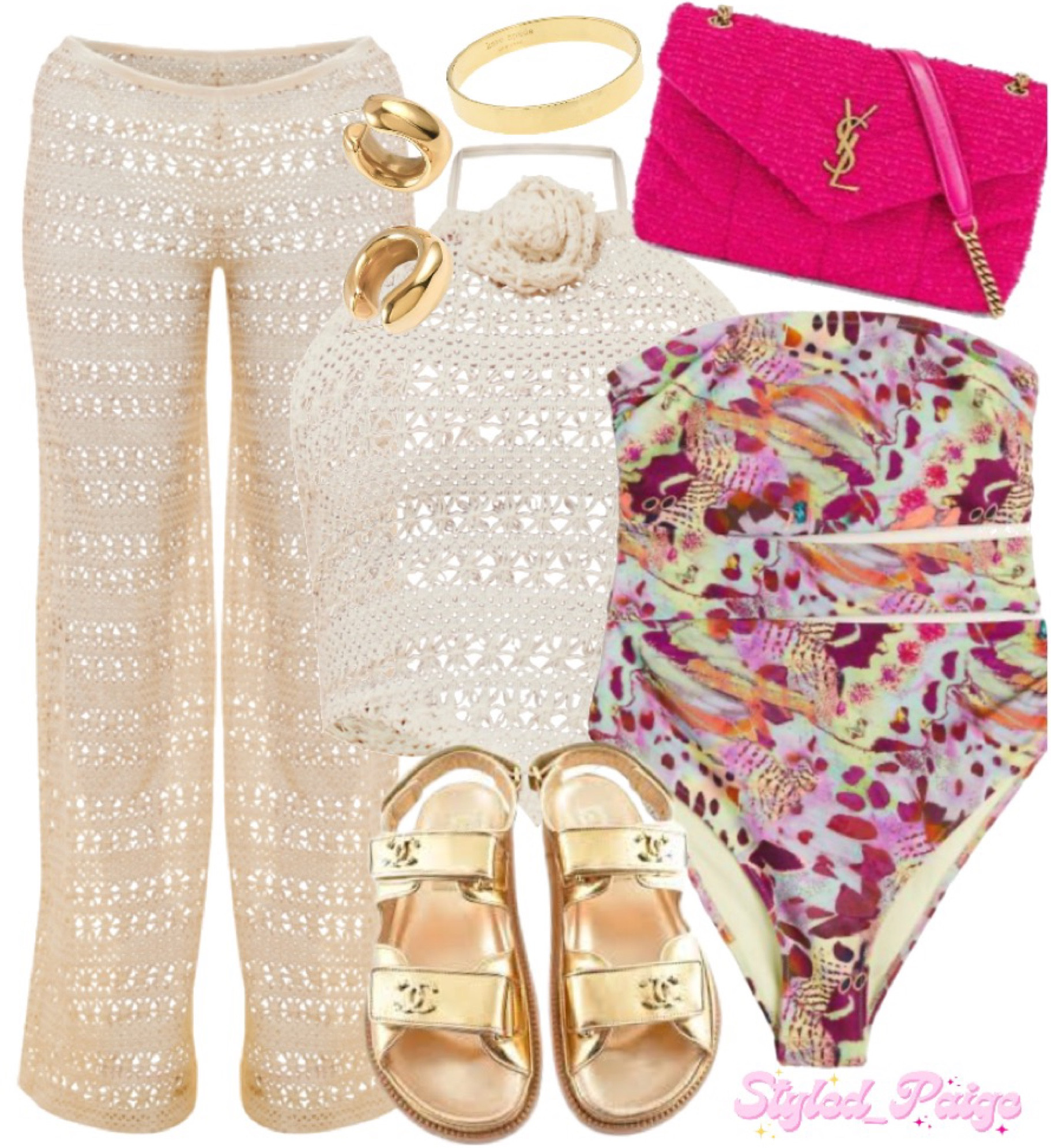 Swimsuit styling 🌴💜✨ (the right swimsuit is linked the picture is just wrong on the link) 😃