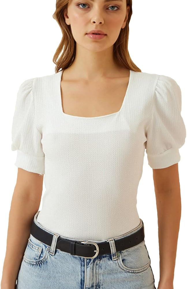 White Shirt.  Amazin Fall Outfit.  Trips. Work. College.   | Amazon (US)