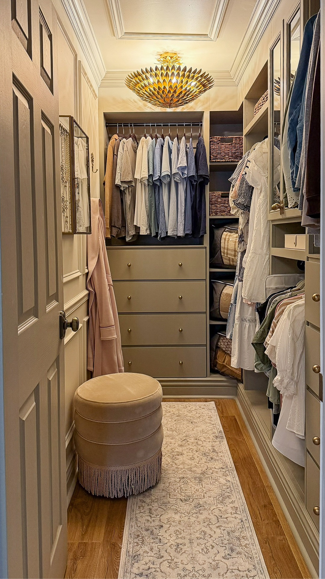 Closet organization I wish I added to our closet sooner! I tried to keep everything both pretty & functional for every day living!

#LTKdayinmylife #LTKvlog #LTKHome