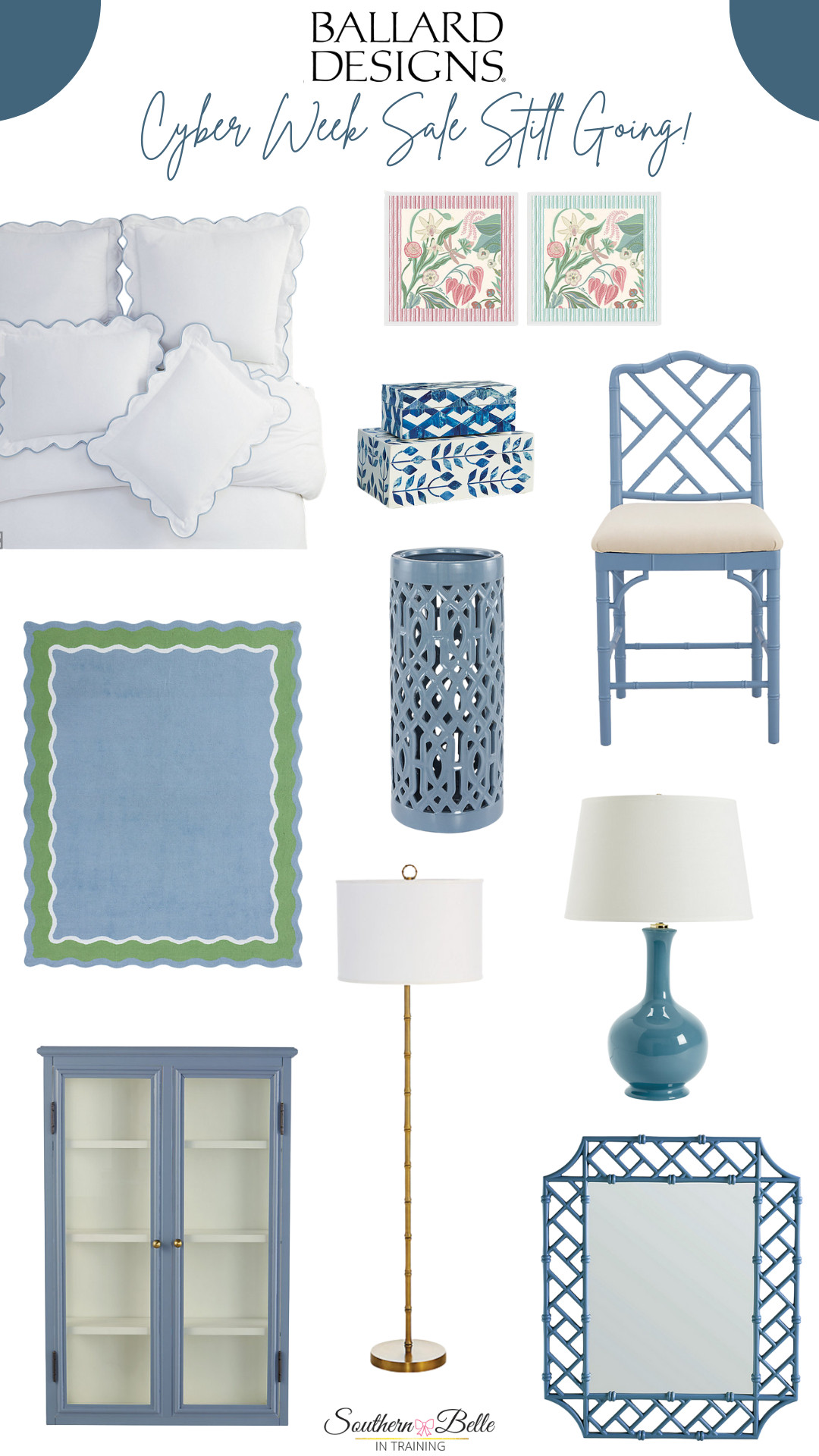 Ballard Designs Cyber Week Sale still going!! Love these blue and white home decor picks  

 #LTKHome #LTKSaleAlert