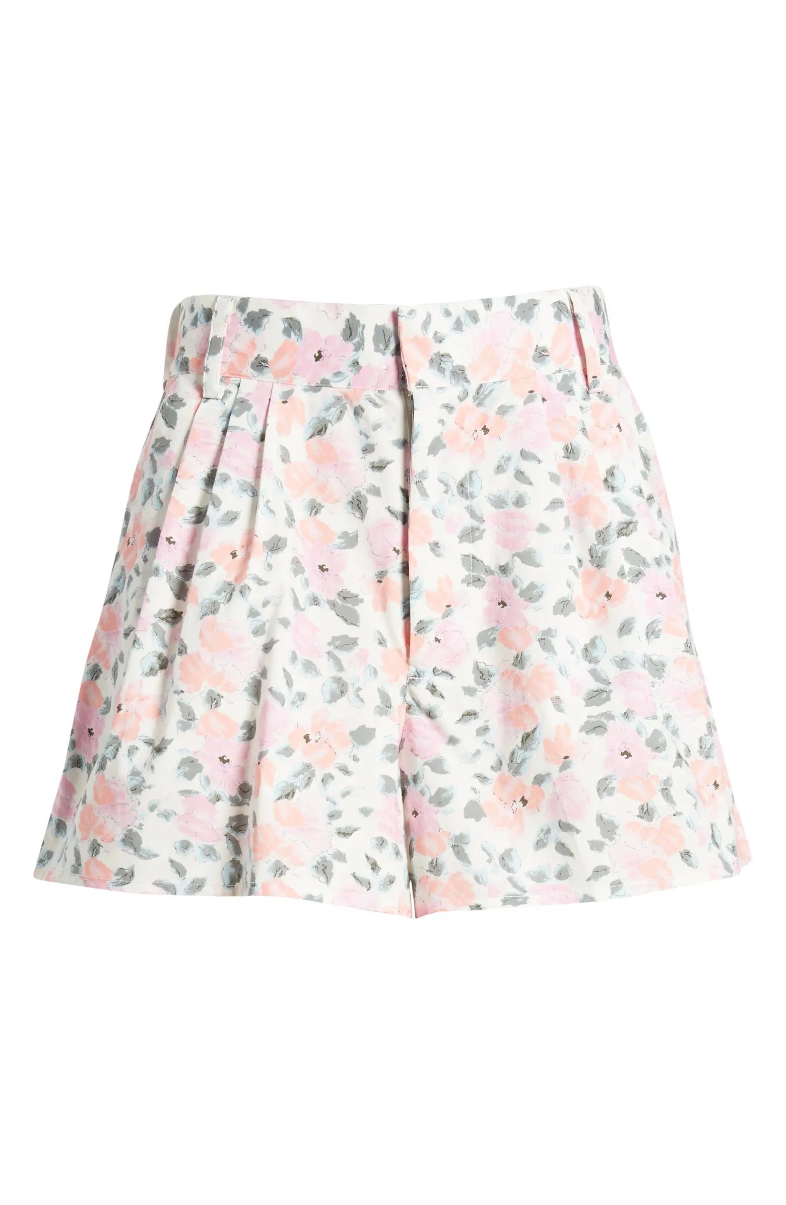 Floral High Waist Shorts | Nordstrom