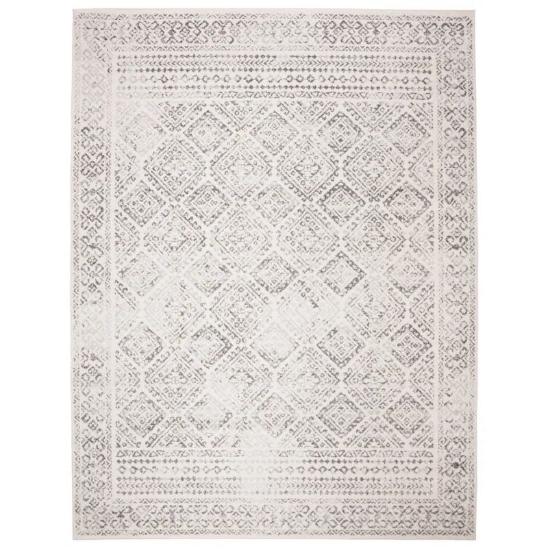 Brooksland Southwestern Area Rug in Ivory/Gray | Wayfair North America