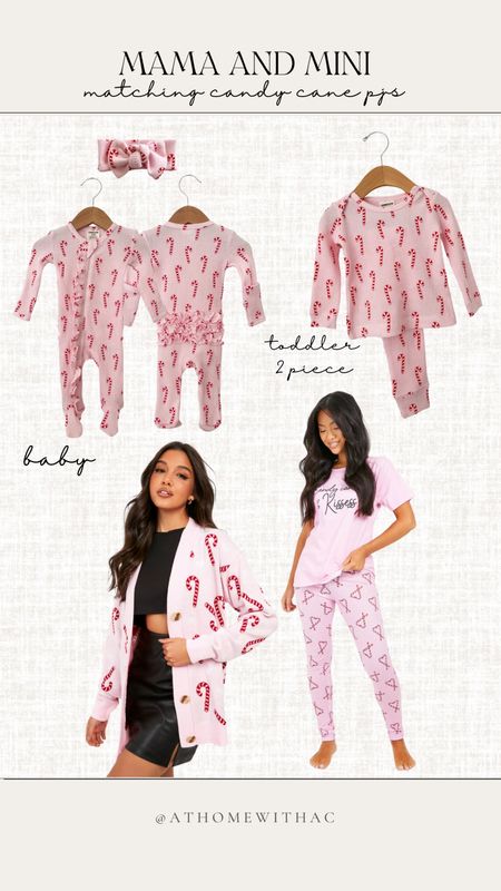 Mama and Mini, matching pink candy, cane, pajamas, holiday mom and baby

#LTKHolidaySale #LTKHoliday #LTKSeasonal