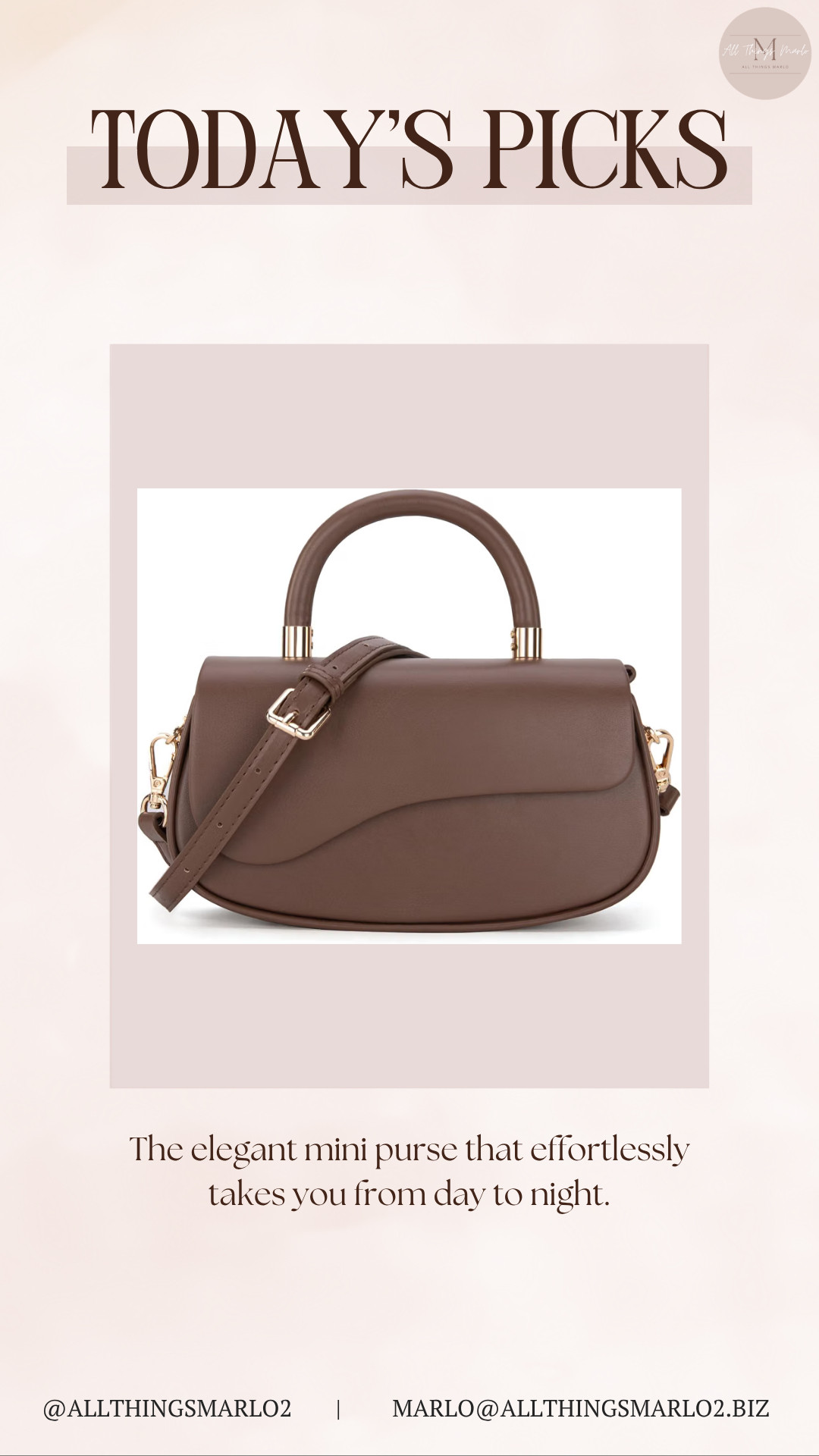 The elegant mini purse that effortlessly takes you from day to night. 

 #LTKSeasonal #LTKWorkwear #LTKTravel