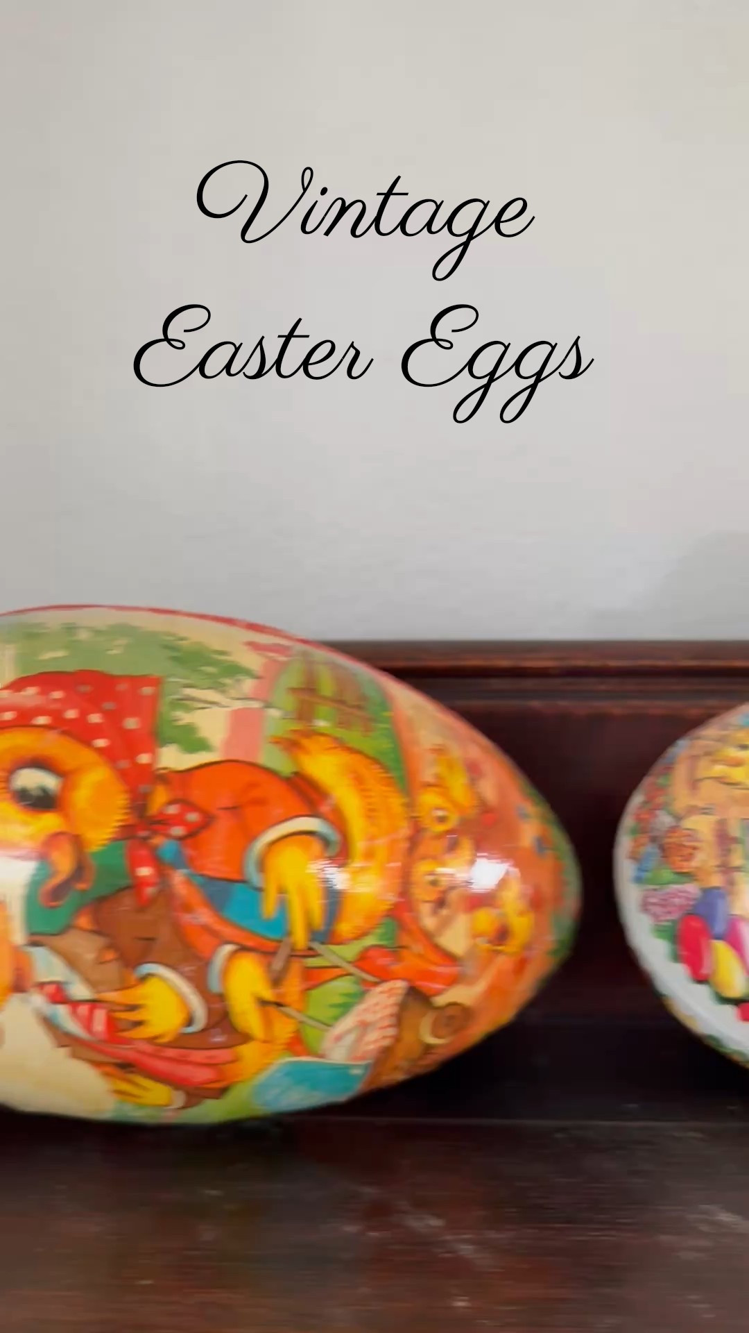 Vintage Easter eggs. Vintage German paper mache Easter eggs. Traditional Easter decor. Etsy finds 

#LTKHome #LTKFindsUnder50 #LTKSeasonal