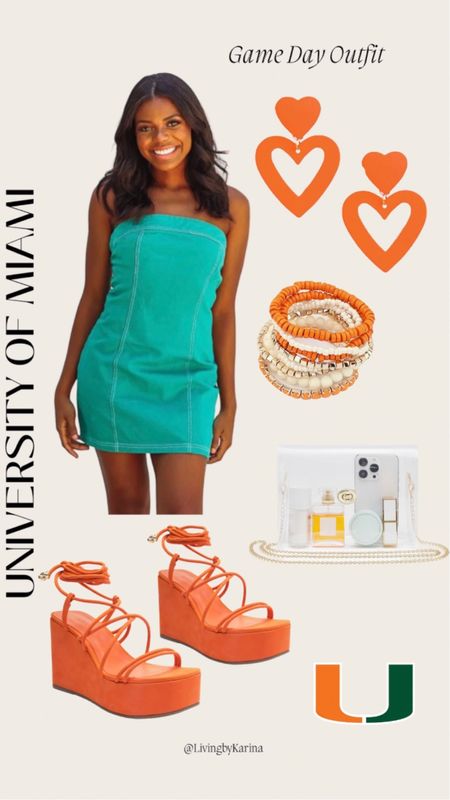 Game day outfit inspo 

UNIVERSITY OF MIAMI

College game day looks. Amazon fashion. Collegiate outfit. Florida. University of Miami. Hurricanes. College football.

#LTKU #LTKBacktoSchool #LTKparties