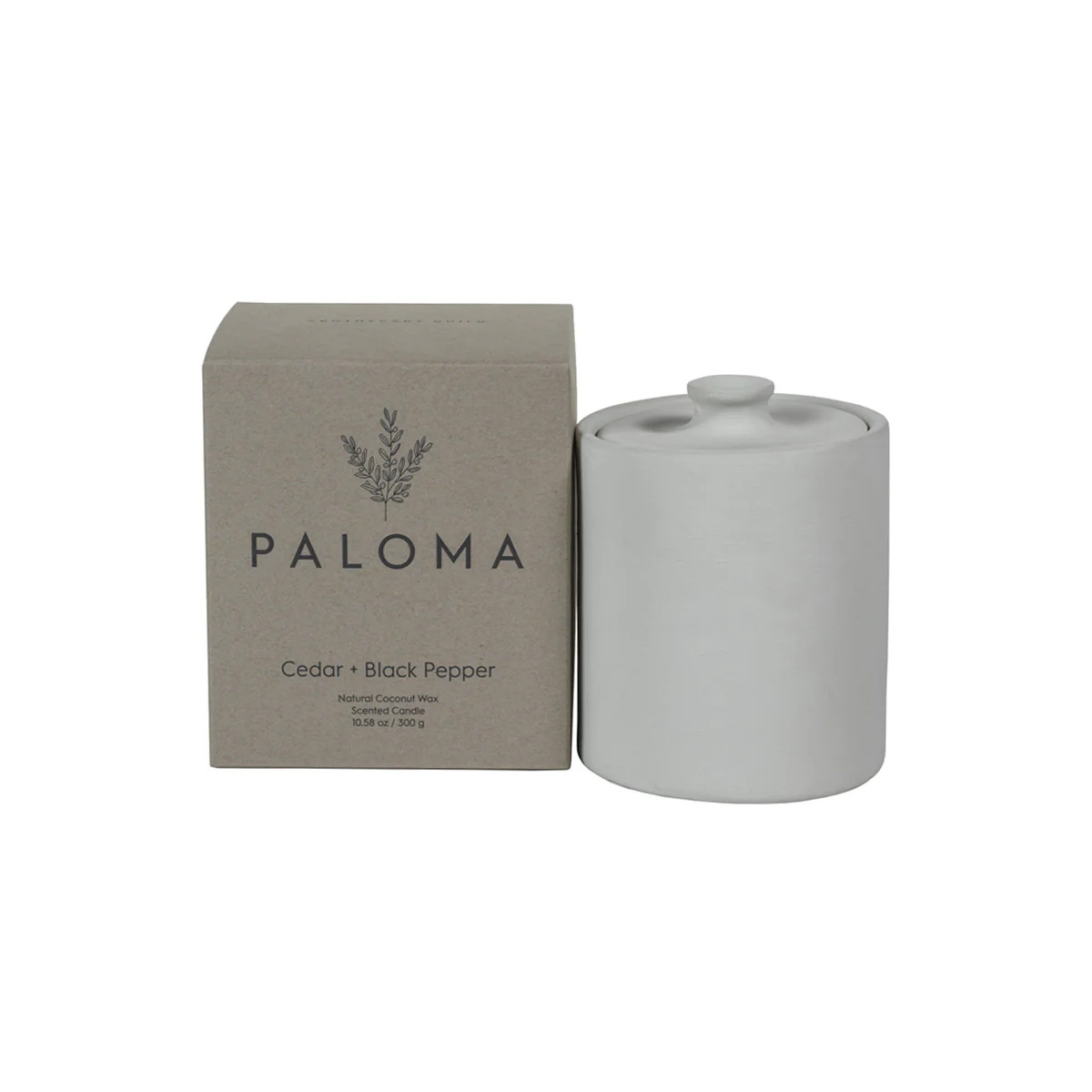 Lidded Clay Candle | Tuesday Made