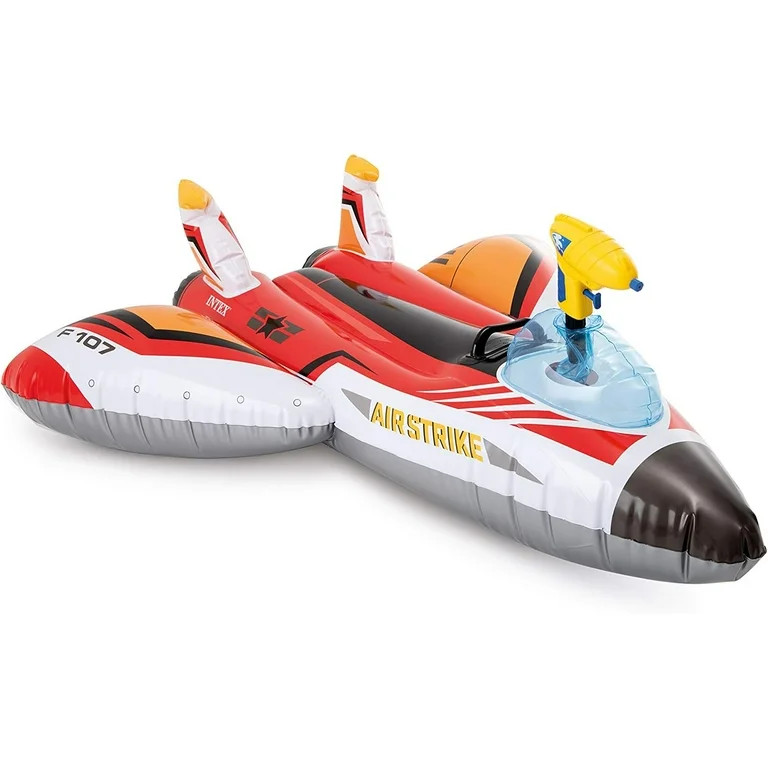 Intex Water Gun Plane Ride-On, 46in x 46in, for Ages 3+, 1 Float, Color May Vary - Summer Outdoor... | Walmart (US)
