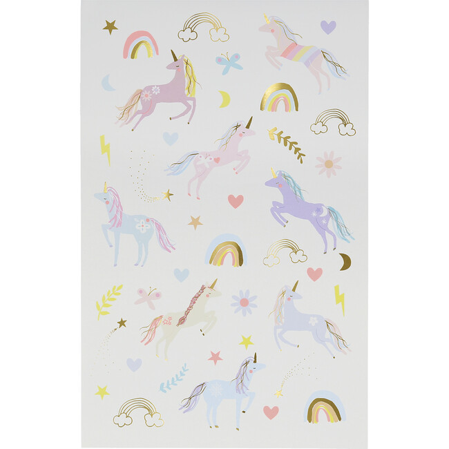 Unicorn Tattoo Sheets (Purple) - Kids Toys | Meri Meri from Maisonette | Maisonette