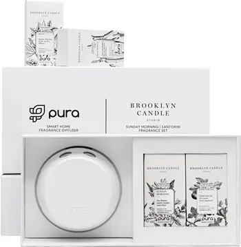 PURA x Brooklyn Candle Best Sellers & Pura 4 Smart Fragrance Diffuser & Refill Set | Nordstrom | Nordstrom
