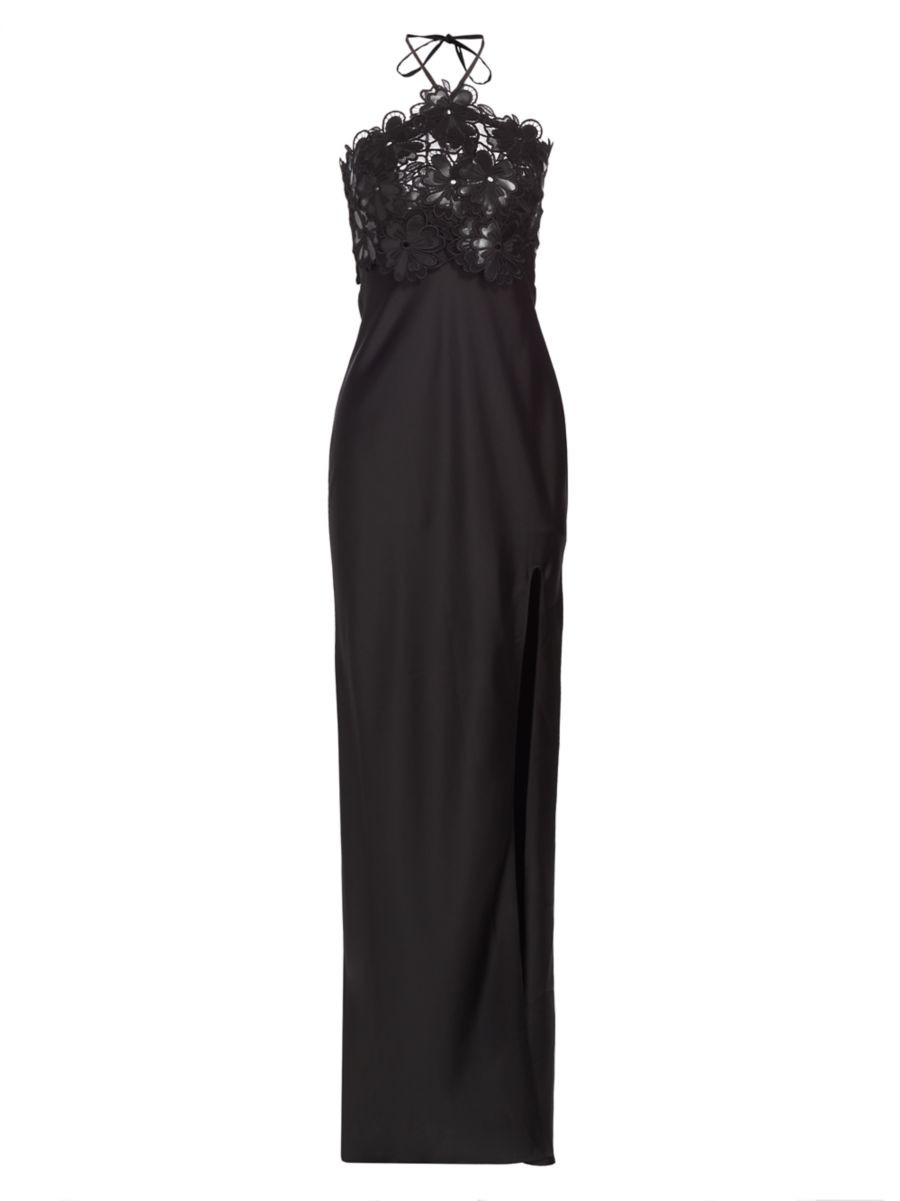 Mora Floral Satin Gown | Saks Fifth Avenue (UK)