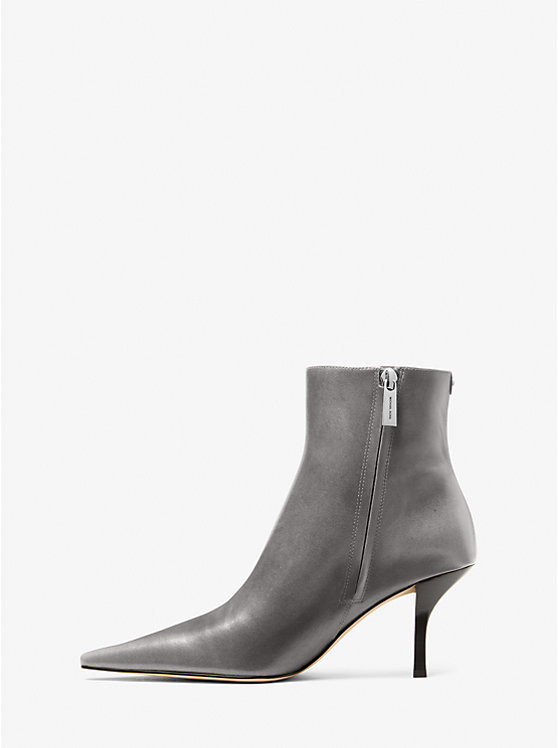 Selina Burnished Leather Ankle Boot | Michael Kors US