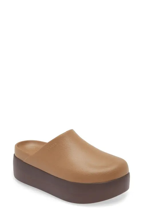 CROCS Dylan Platform Clog in Sepia at Nordstrom, Size 6 | Nordstrom