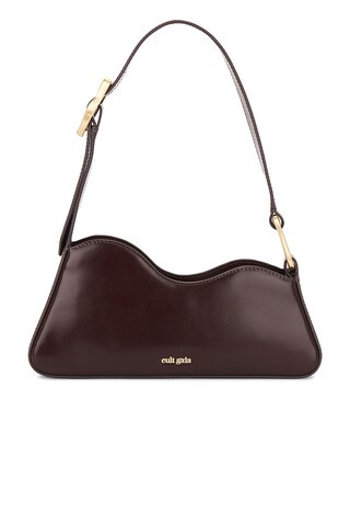 Cult Gaia Malvi Shoulder Bag in Espresso from Revolve.com | Revolve Clothing (Global)