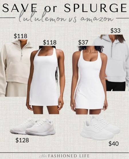 Lululemon vs. Amazon save or splurge? 

#LTKfitness #LTKfindsunder50 #LTKsalealert