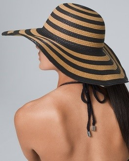 Striped Straw Hat | White House Black Market