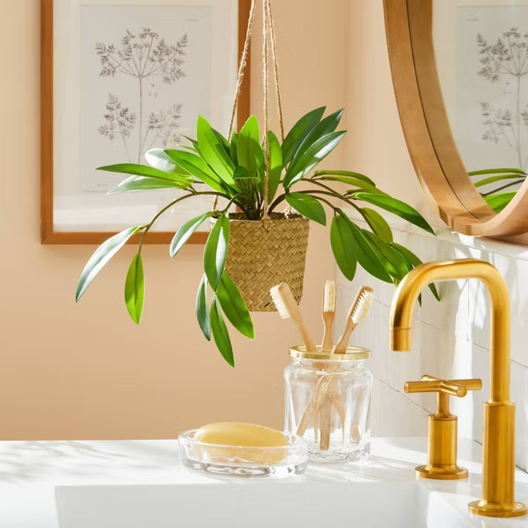 8" Faux Hoya Hanging Plant - Hearth & Hand™ with Magnolia | Target