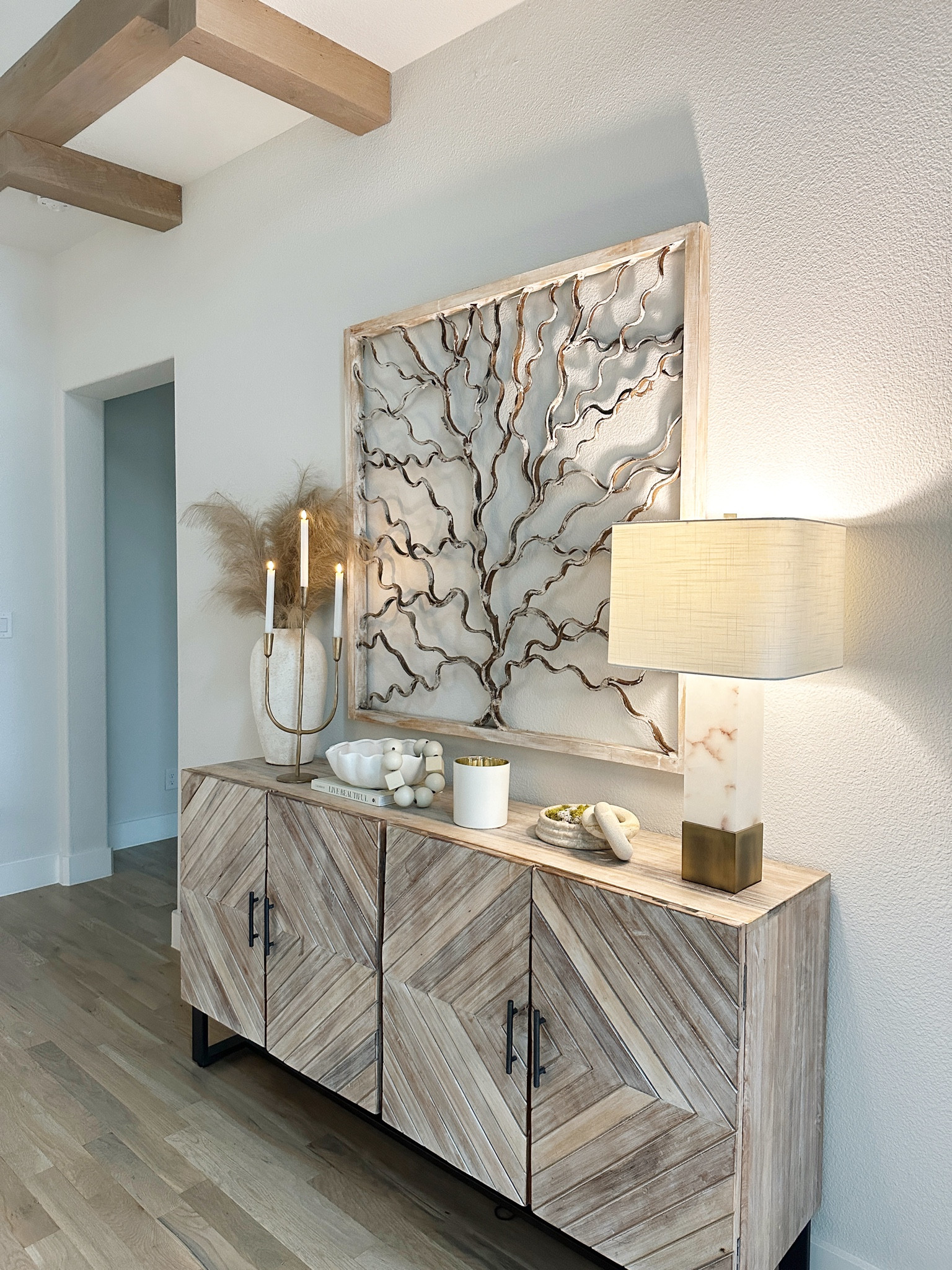 One of my favorite views in our home! 

Home decor. Neutral home. Beachy home. Modern Mediterranean home. 

#LTKhome #LTKstyletip #LTKitbag