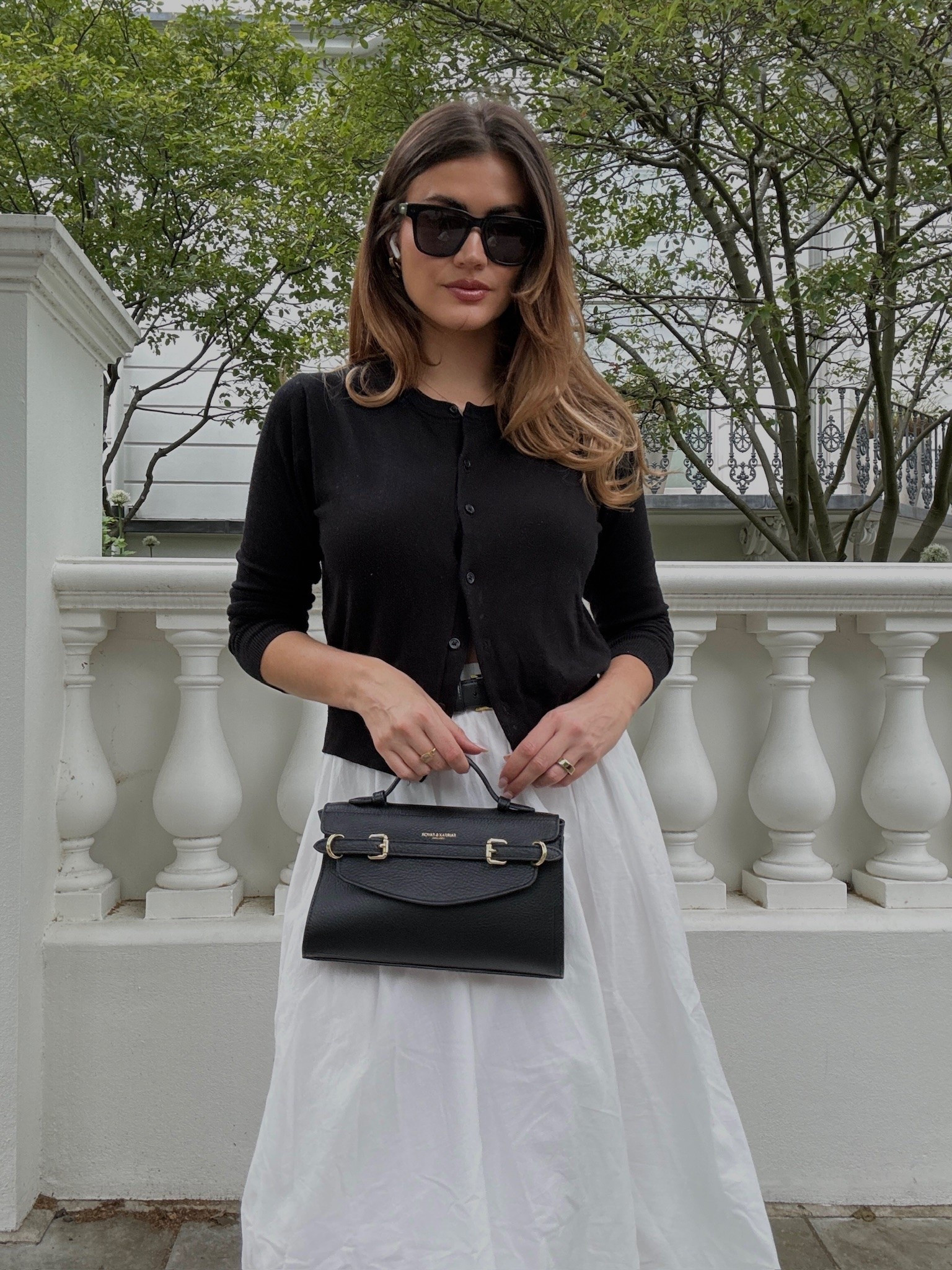 Simple linen skirt and cardigan 🖤

#LTKsummer #LTKuk #LTKstyletip