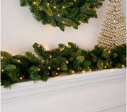 Bethlehem Lights 72" Garland with 3-in-1 Micro LEDs - QVC.com | QVC