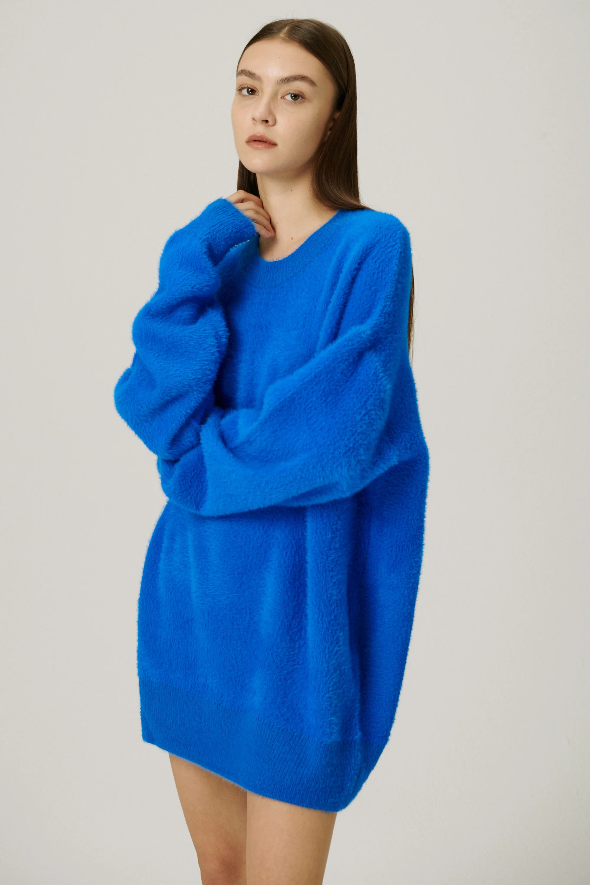 Andy Fuzzy Sweater/Dress | Storets (Global)