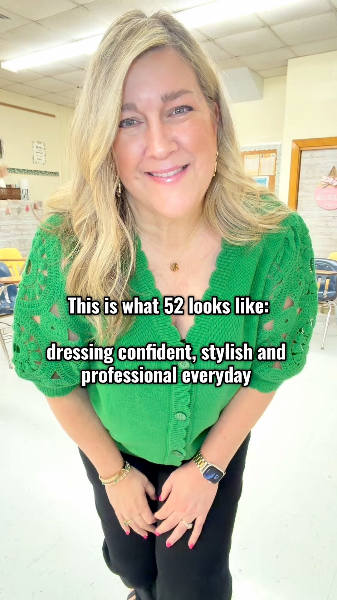 This is what 52 looks like. Dressing confident, stylish and professional everyday 💚
Over 50
Midsize fashion
Size 14

#LTKootd #LTKMidsize #LTKOver40