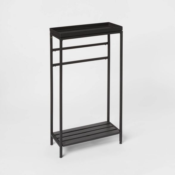 Modern Metal Stand Black - Threshold&#8482; | Target