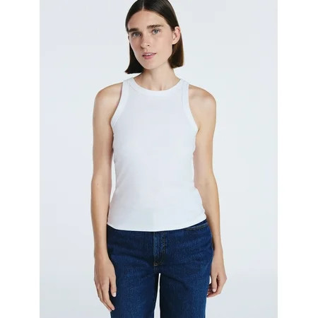 Free Assembly Women s Cutaway Tank Top Sizes XS-XXL | Walmart (US)