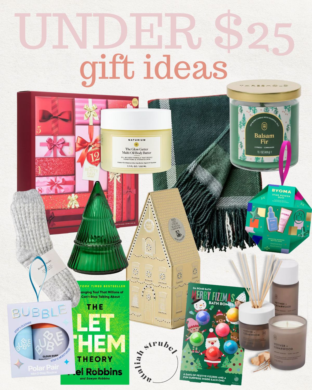 Gift ideas under $25! Target gift ideas. Gifts for her. Gift guide. Stocking stuffers. Last minute gifts. Advent calendar. 

 #LTKGiftGuide #LTKFindsUnder50 #LTKBeauty