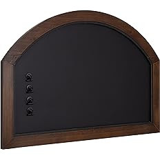 Kate and Laurel Haldron Four Included Clips Traditional Arch Magnetic Chalkboard for Wall Organiz... | Amazon (US)