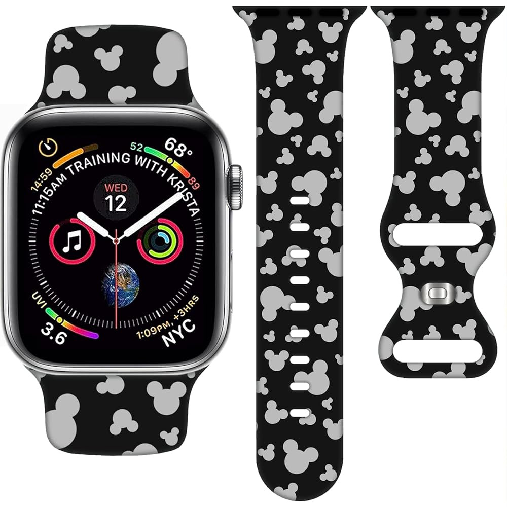 Cartoon Band Compatible with Apple Watch 38mm/40mm/41mm/42mm/44mm/45mm/46mm, Cute Bands Replaceme... | Amazon (US)