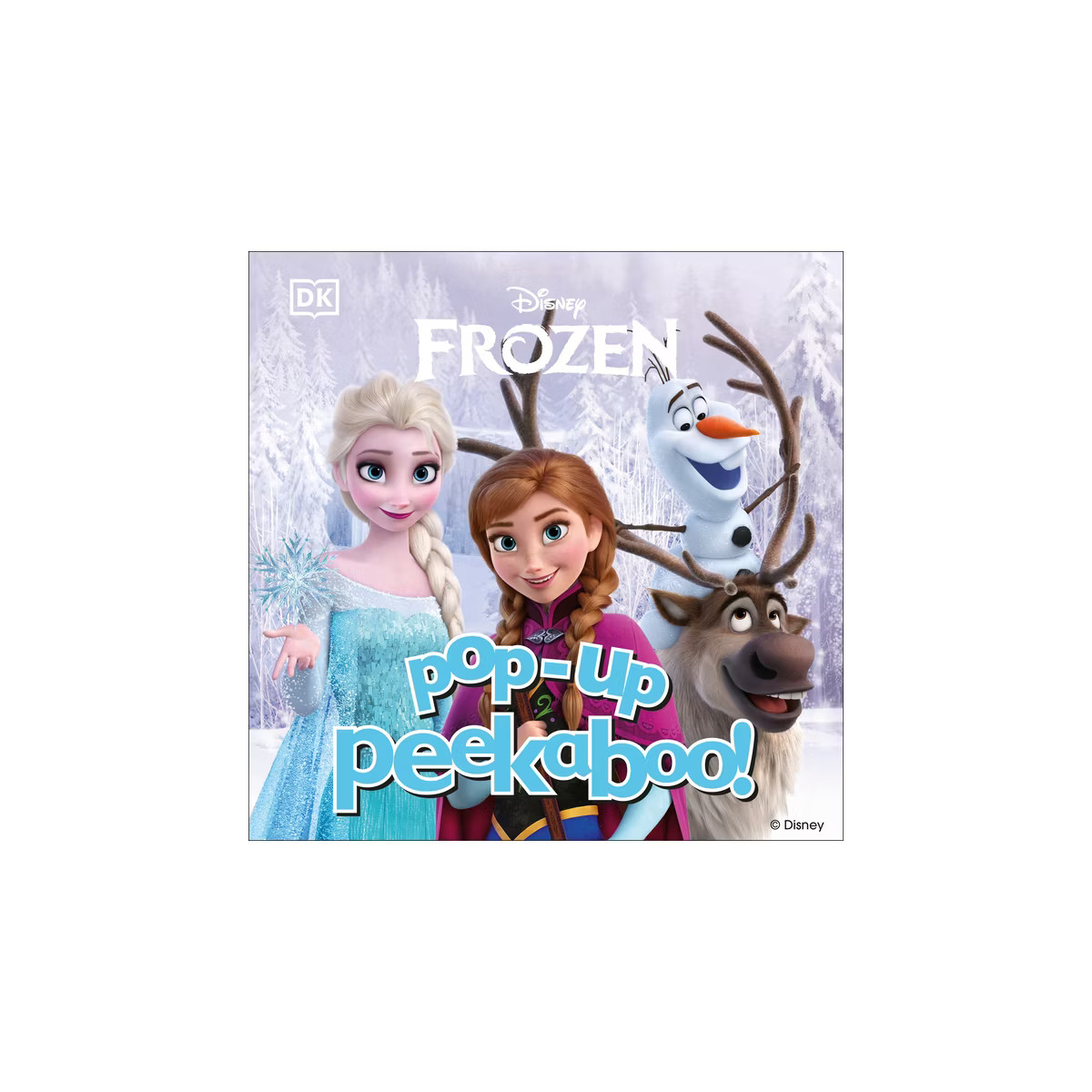Pop-Up Peekaboo! Frozen - by  DK (Board Book) | Target