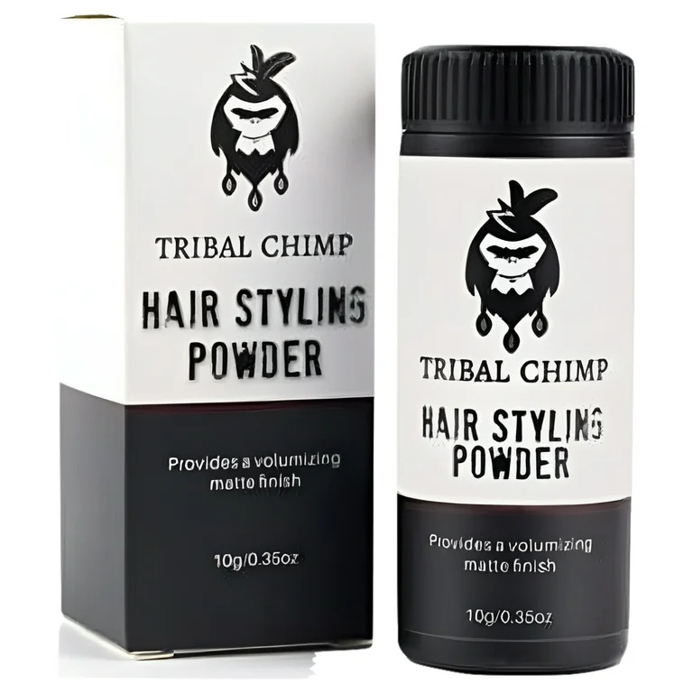 Tribal Chimp Hair Styling Powder Volumizing & Texturizing Colorless Matte finish 0.35oz 10g | Walmart (US)