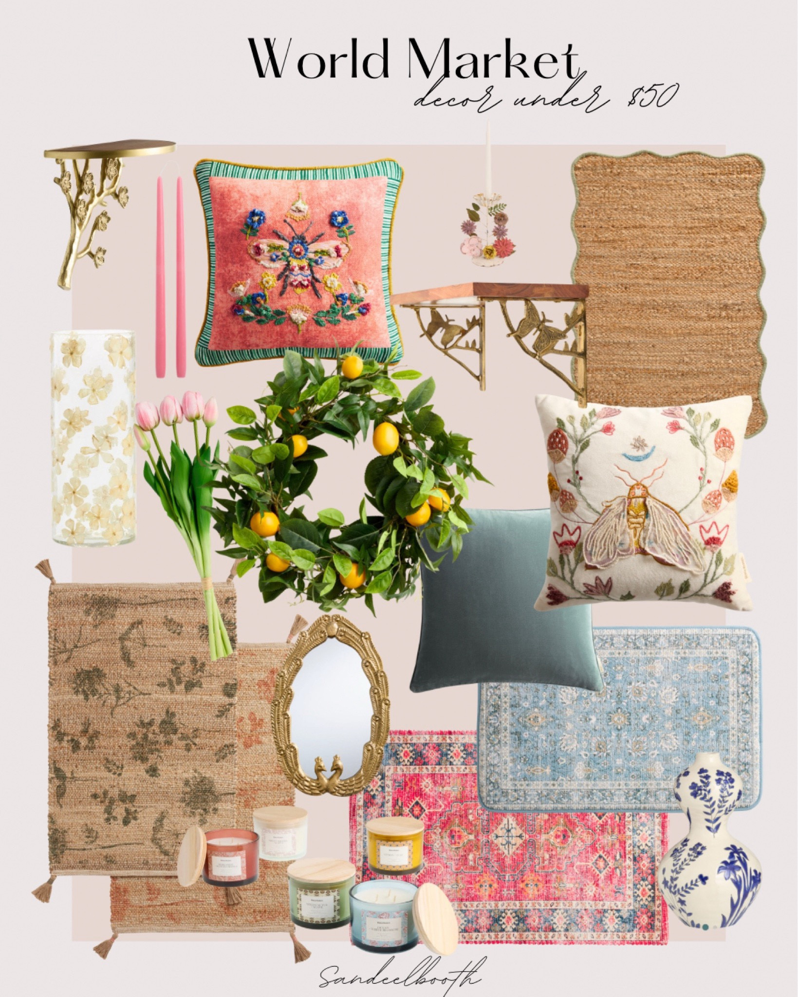 World Market spring home decor under $50! 


2025 home trends, spring decorating, living room, dining room, throw, wreath, rug, candle 

#LTKHome #LTKSaleAlert #LTKFindsUnder100