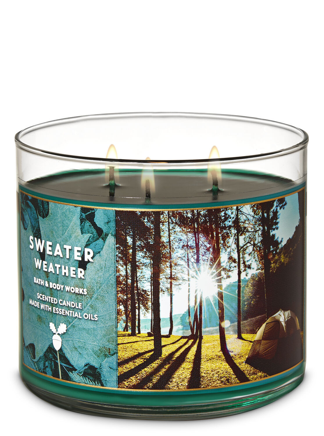 Sweater Weather 3-Wick Candle | Bath & Body Works