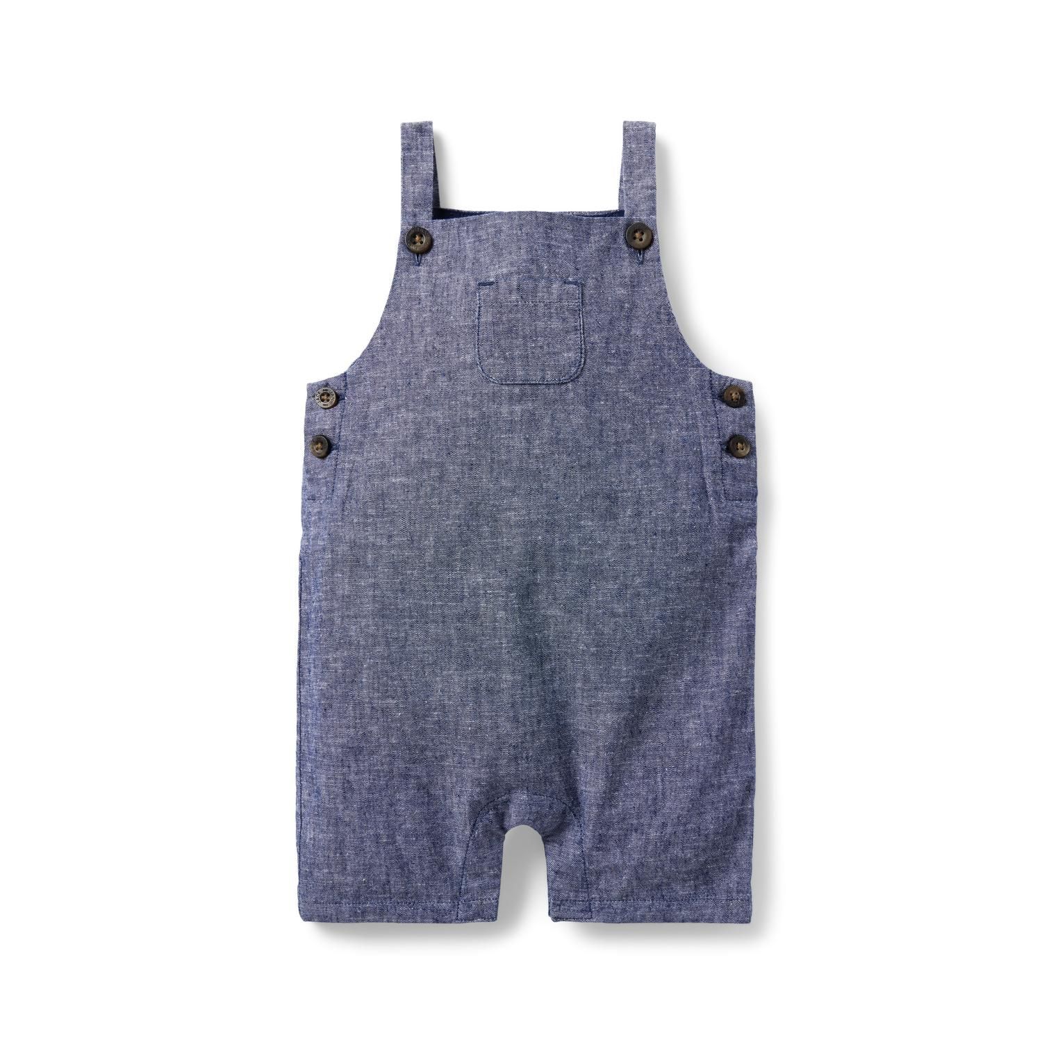 Baby Linen-Cotton Overall | Janie and Jack